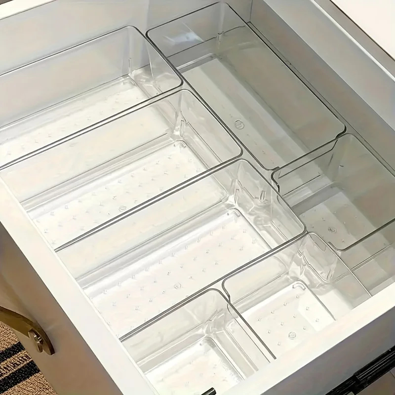 Desk Drawer Unit - 7Pcs Desk Drawer Organizers Set Plastic
