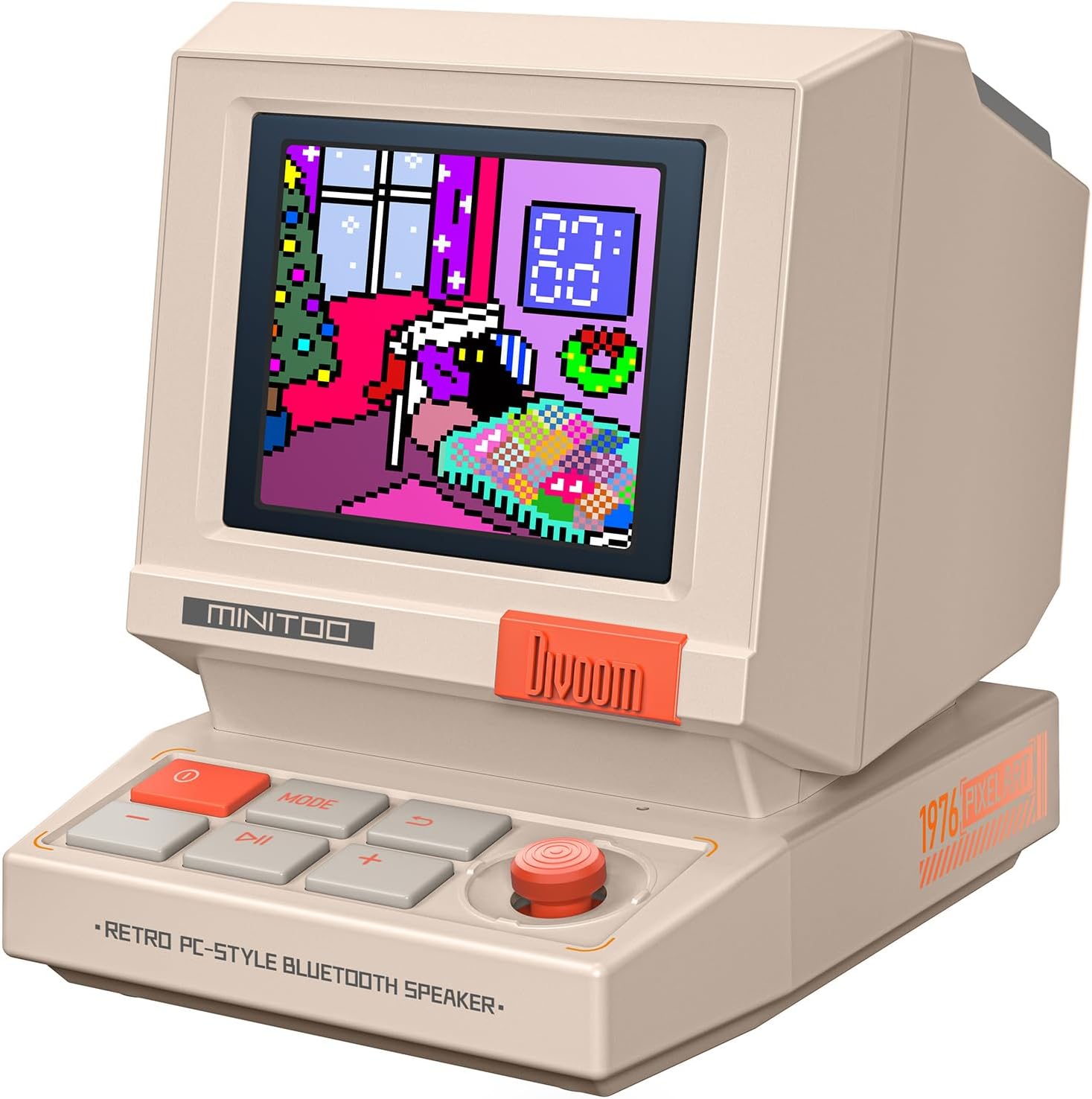Desk Setup Gaming Pc - Retro PC-Style Mini Speaker with Smart