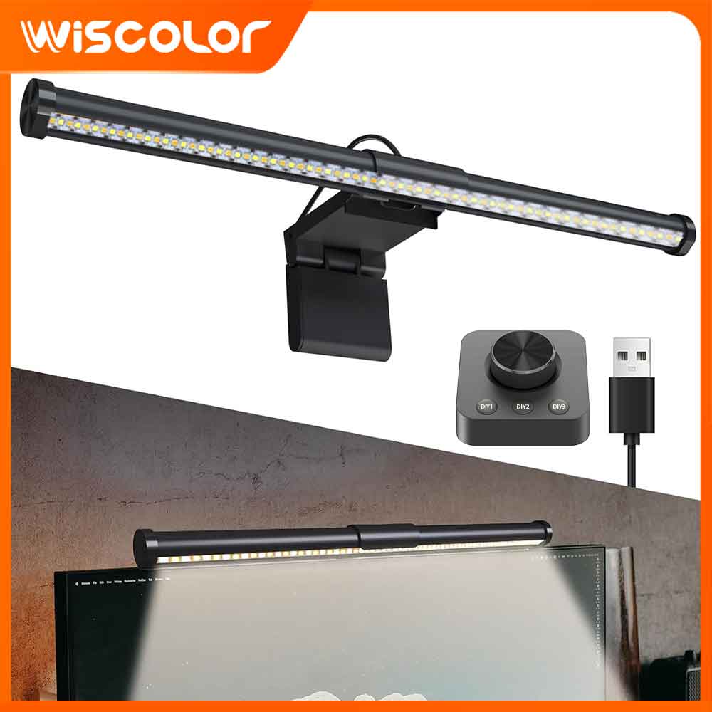 Desk Setup Lighting - RGB Lightbar Monitor Light Bar LED