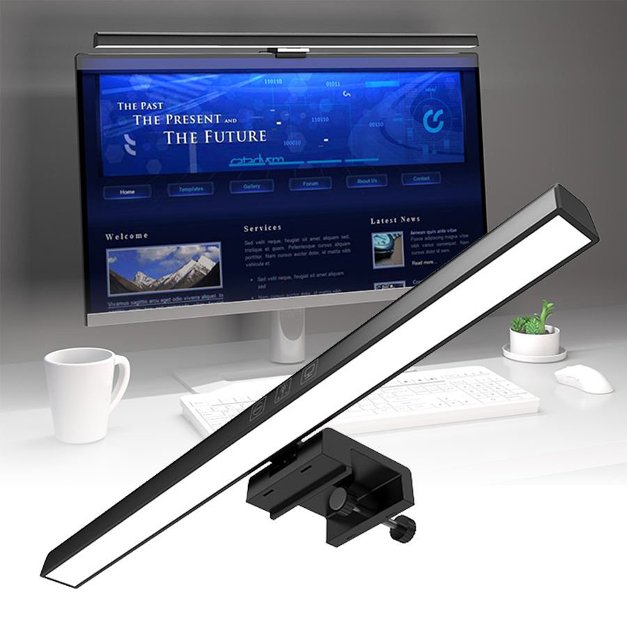 LED Monitor Light Bar 33cm 50c - Desk Setup On Bed reseña y precio