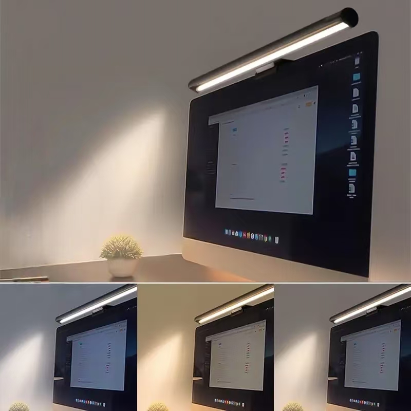 Eye-Friendly LED Monitor Light - Desk Setup On Bed reseña y precio