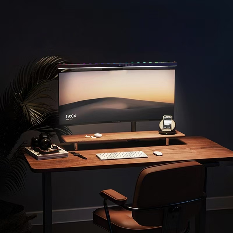 Eye-Friendly LED Monitor Light - Desk Setup On Bed reseña y precio