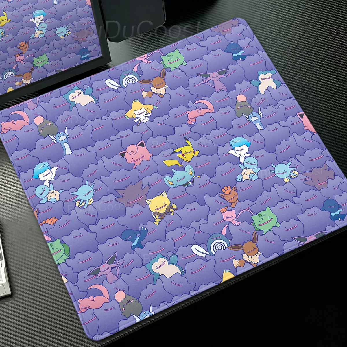 Anime Pokémon Ditto Mouse Pad  - Desk Setup Gaming Pc reseña y precio