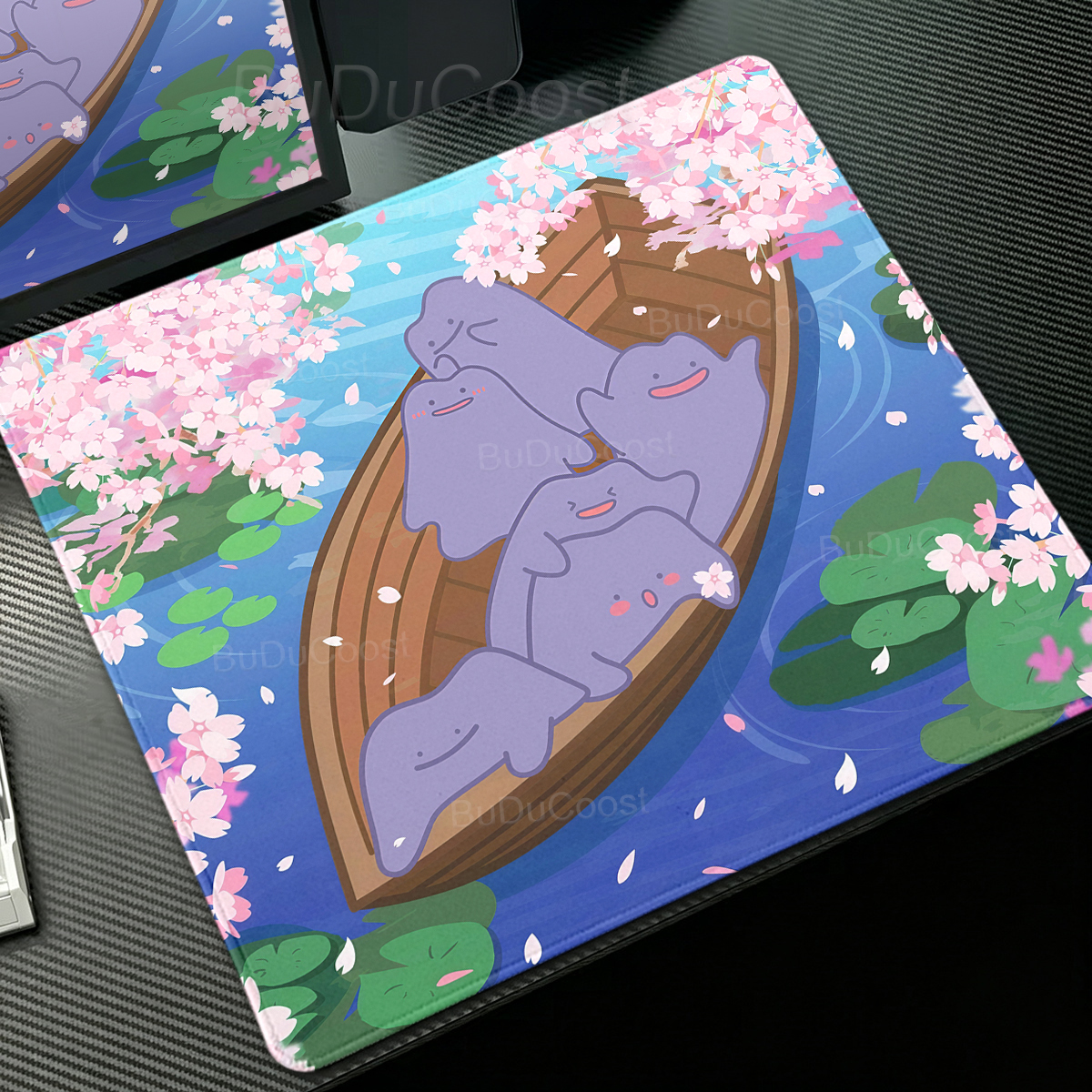Anime Pokémon Ditto Mouse Pad  - Desk Setup Gaming Pc reseña y precio