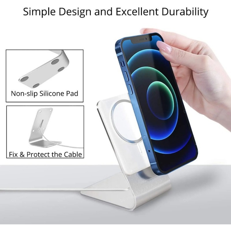Desktop Mobile Phone Stand Alu - Desk Setup Apple reseña y precio