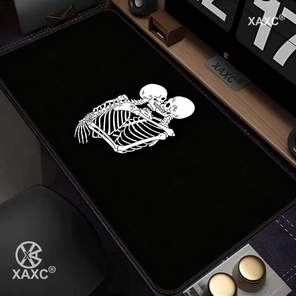 Skull Mouse Pad Dark Ink Desk  - Desk Setup Dark reseña y precio