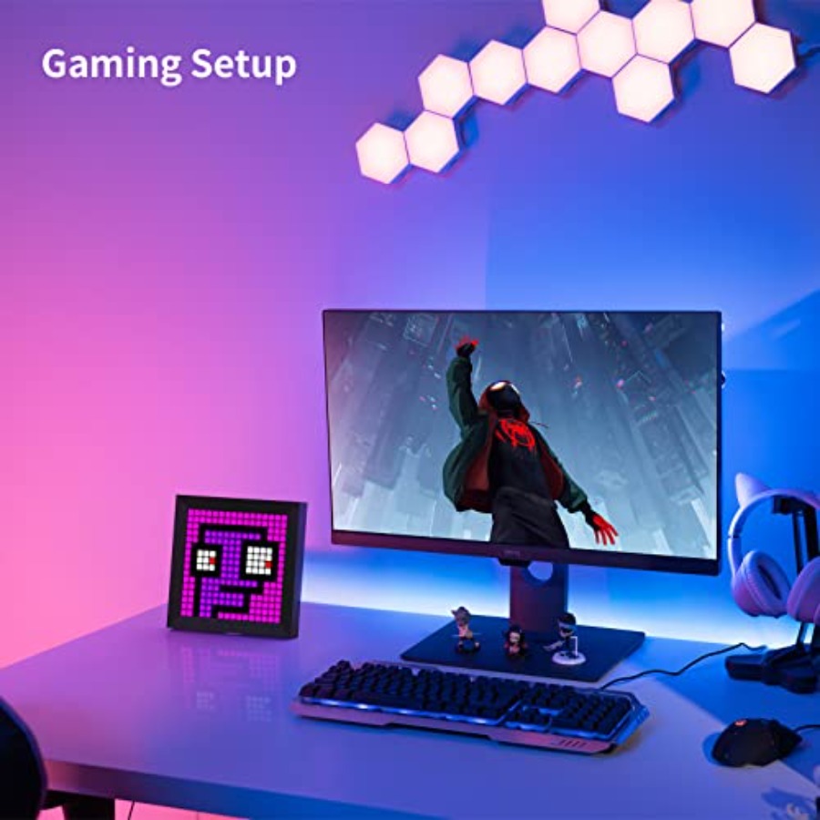 LED Light Pixel Display Panel  - Desk Setup Lighting reseña y precio