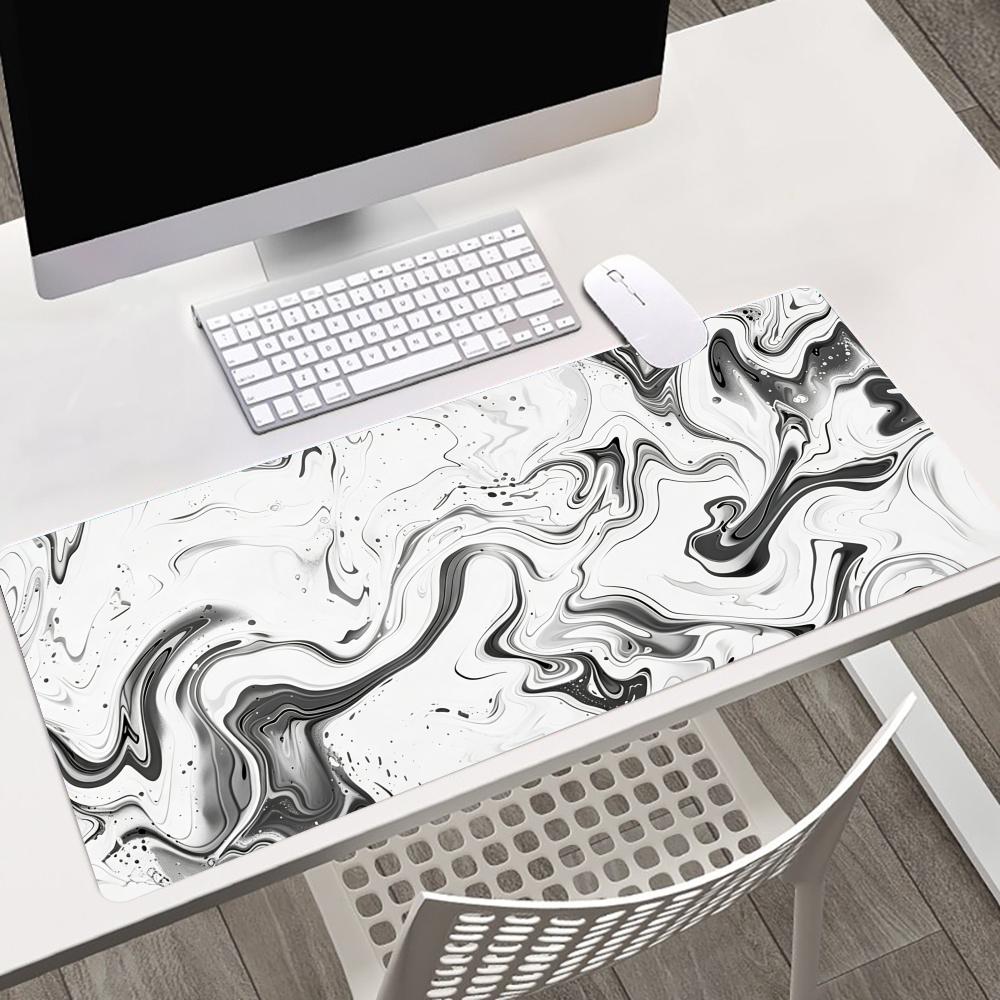 Abstract Fluid Non Slip Rubber - Desk Setup Gaming Pc reseña y precio