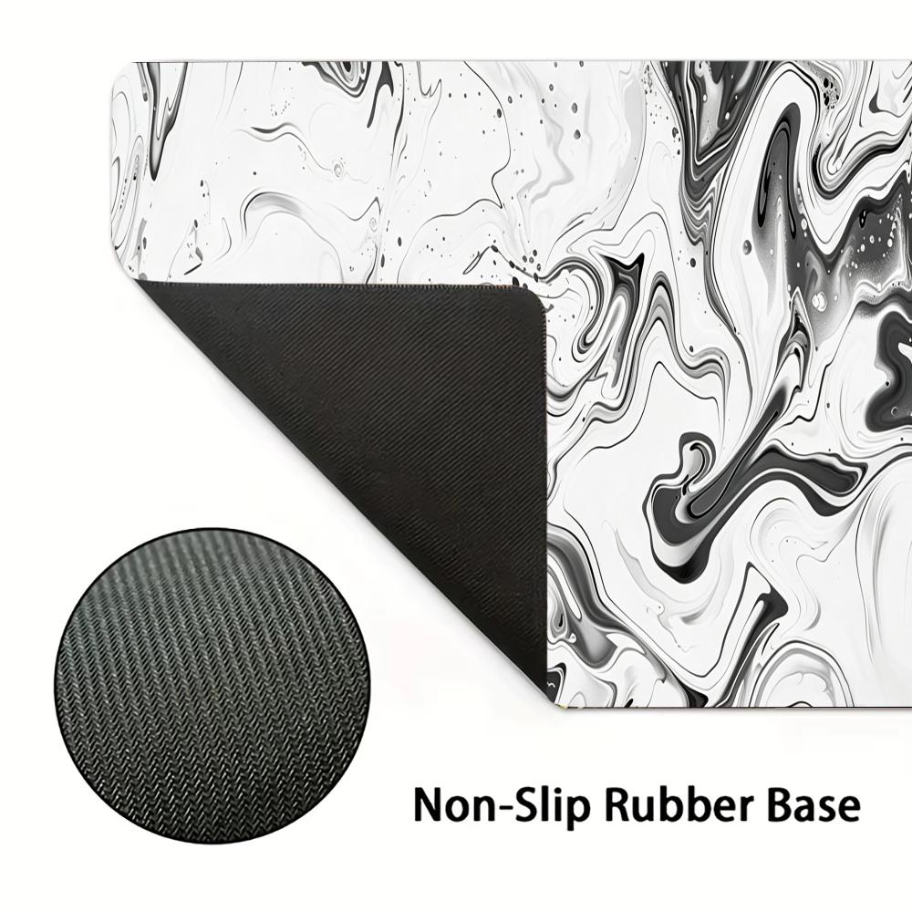 Abstract Fluid Non Slip Rubber - Desk Setup Gaming Pc reseña y precio