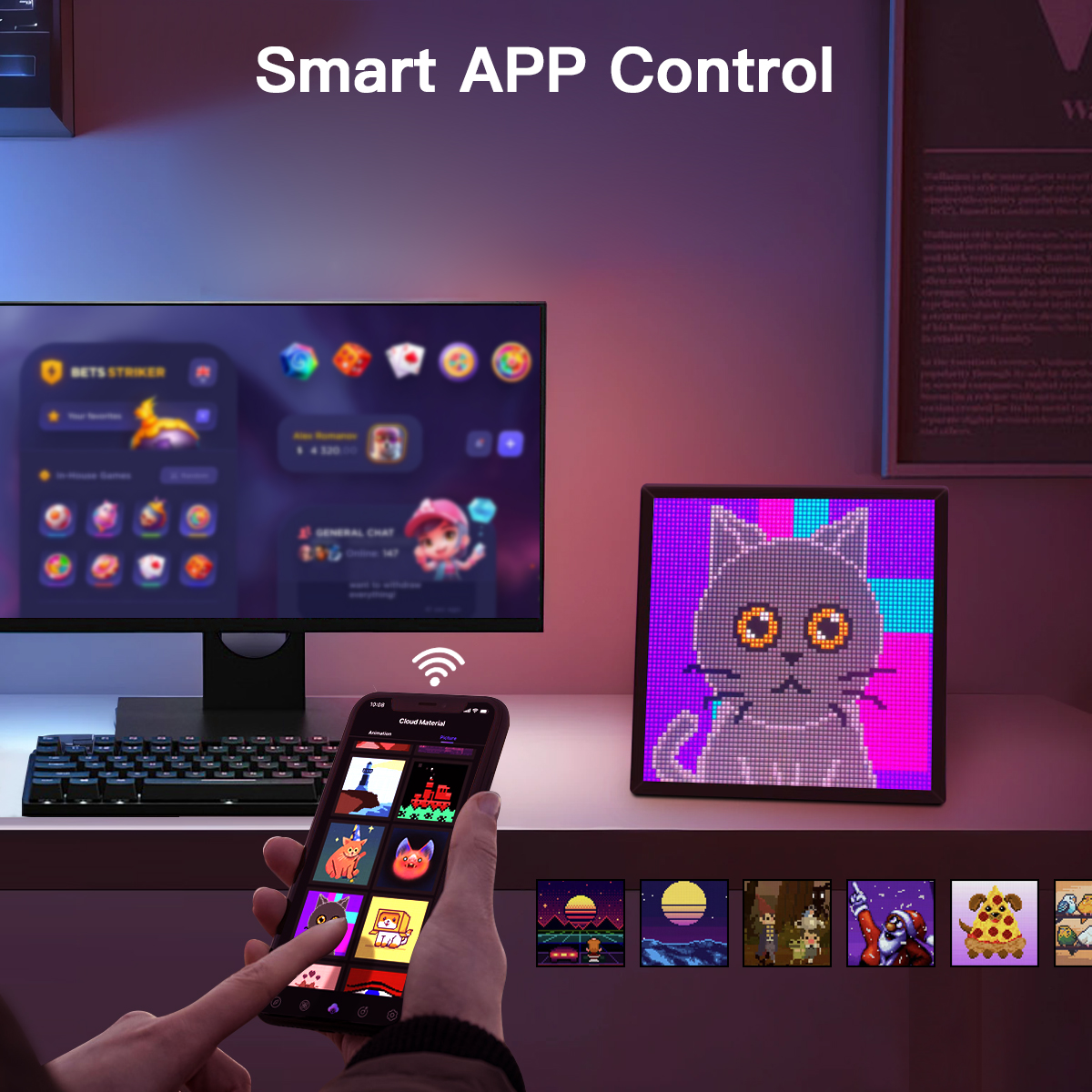 USB Powered Bluetooth Control  - Led Desk Light Usb reseña y precio