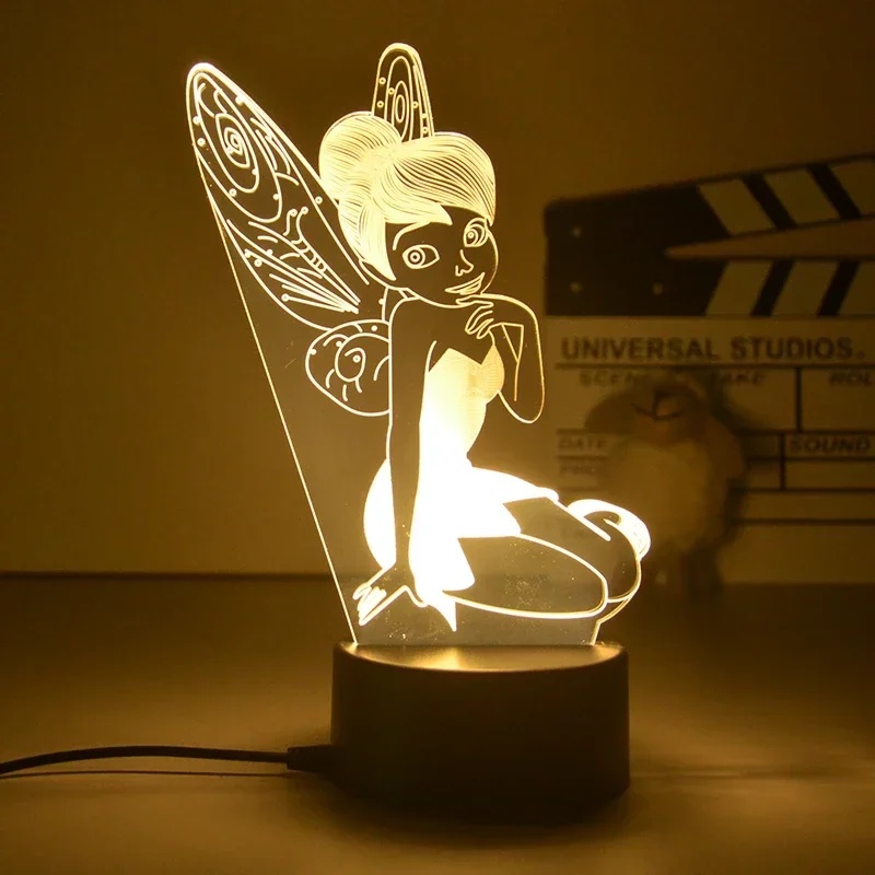 3D LED Lamp  Disney Princess C - Desk Setup Lighting reseña y precio