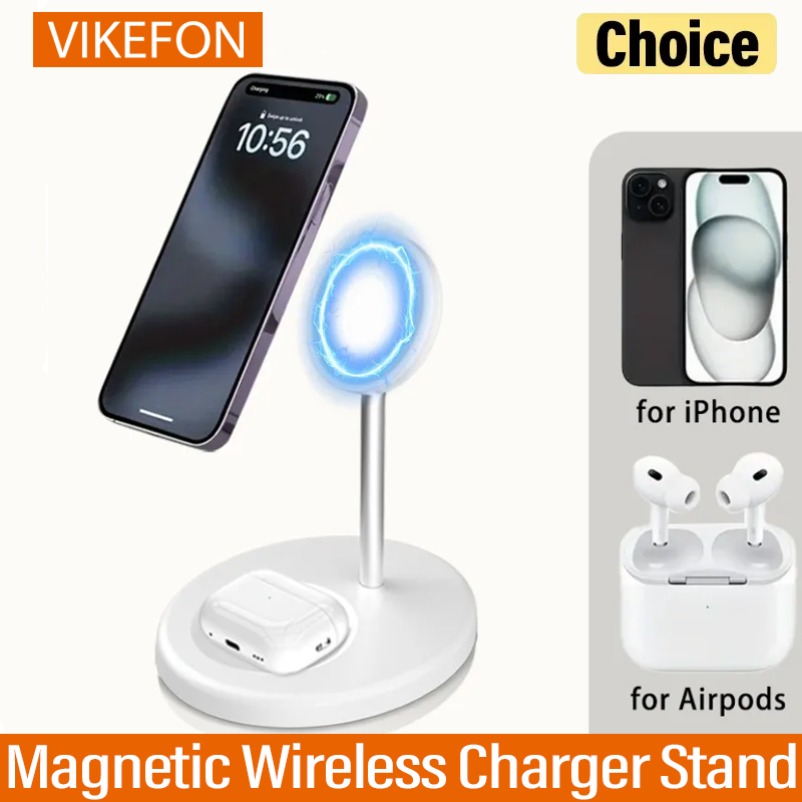 2 in 1 Fast Charging Station D - Desk Setup Apple reseña y precio