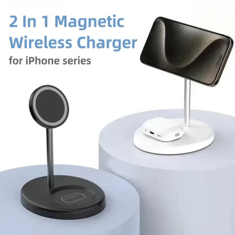 2 in 1 Fast Charging Station D - Desk Setup Apple reseña y precio