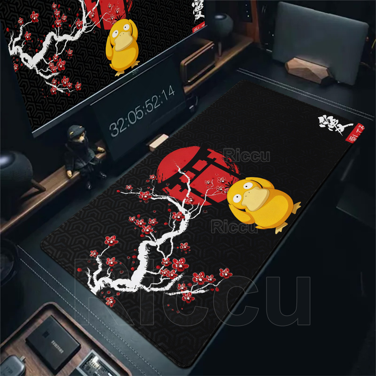 Cartoon Pokémon Mouse Pad Non- - Desk Setup Pc And Laptop reseña y precio