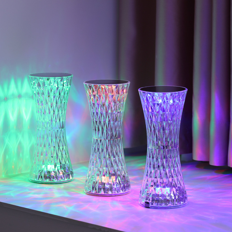Crystal Bedside Table Lamps Xm - Led Desk Light Usb reseña y precio