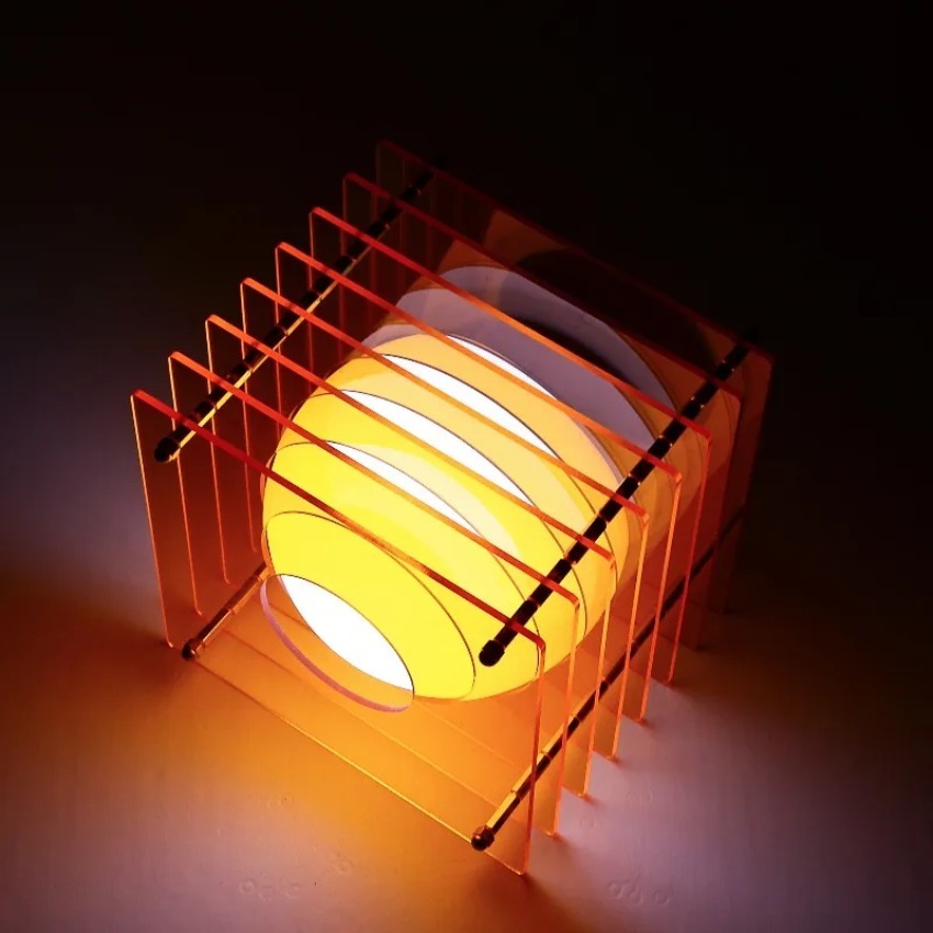 DIY Acrylic Thousand Layer Lam - Desk Setup Lighting reseña y precio
