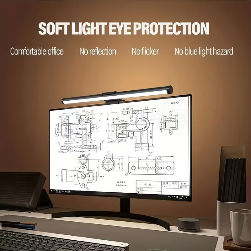 RGB Color Changing Monitor Lig - Led Desk Light Usb reseña y precio