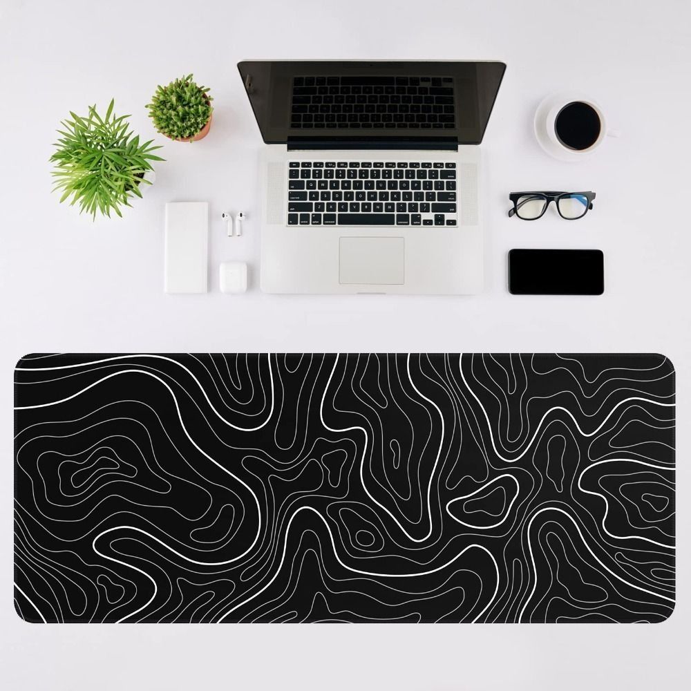 Professional Gaming Topographi - Desk Setup Rug reseña y precio