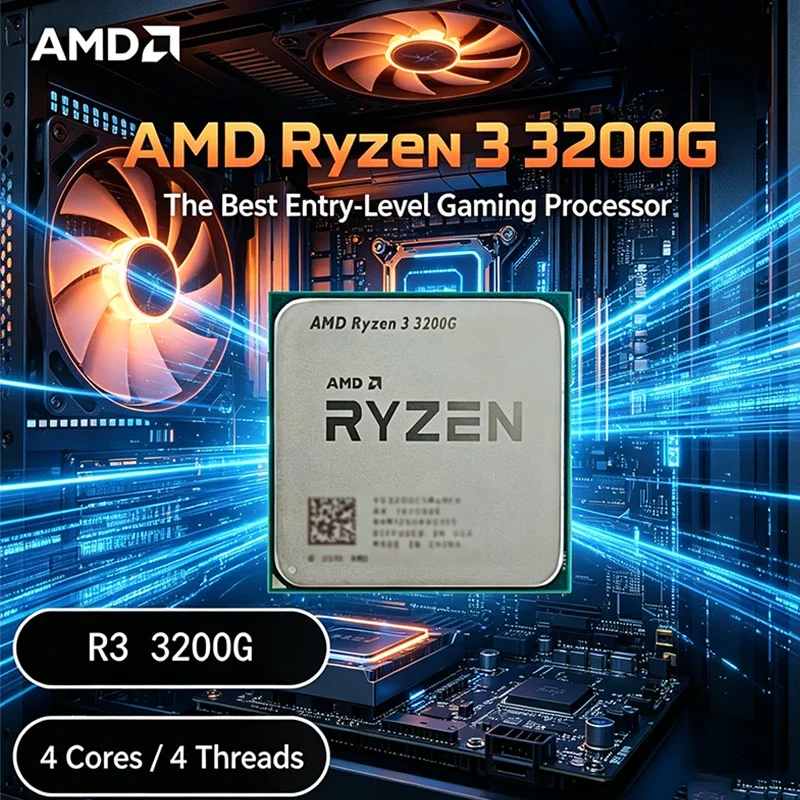 Light-load Stable AMD R3 3200G - Desk Setup Lighting reseña y precio