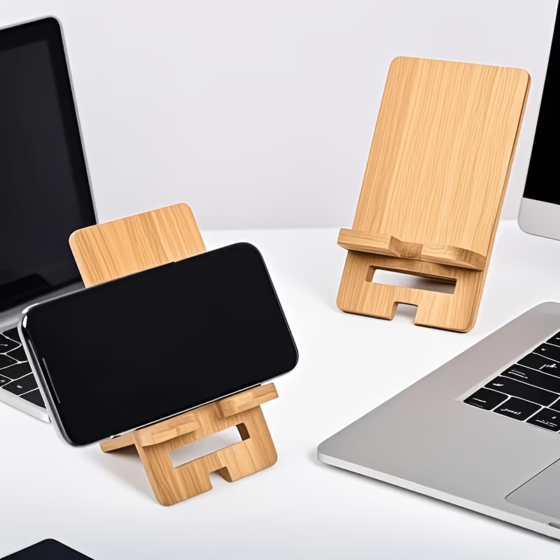 2pcs/4pcs/Set Wood Bamboo Phon - Desk Setup Kit reseña y precio