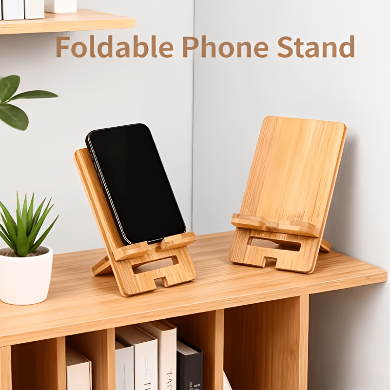 2pcs/4pcs/Set Wood Bamboo Phon - Desk Setup Kit reseña y precio