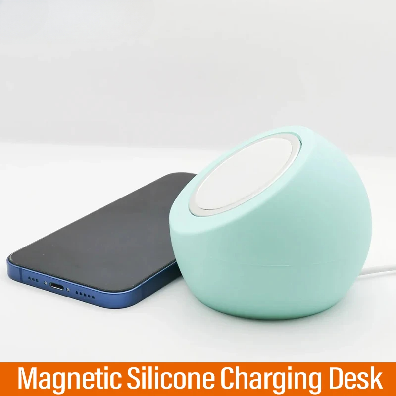 Magnetic Wireless Charging Des - Desk Setup Apple reseña y precio