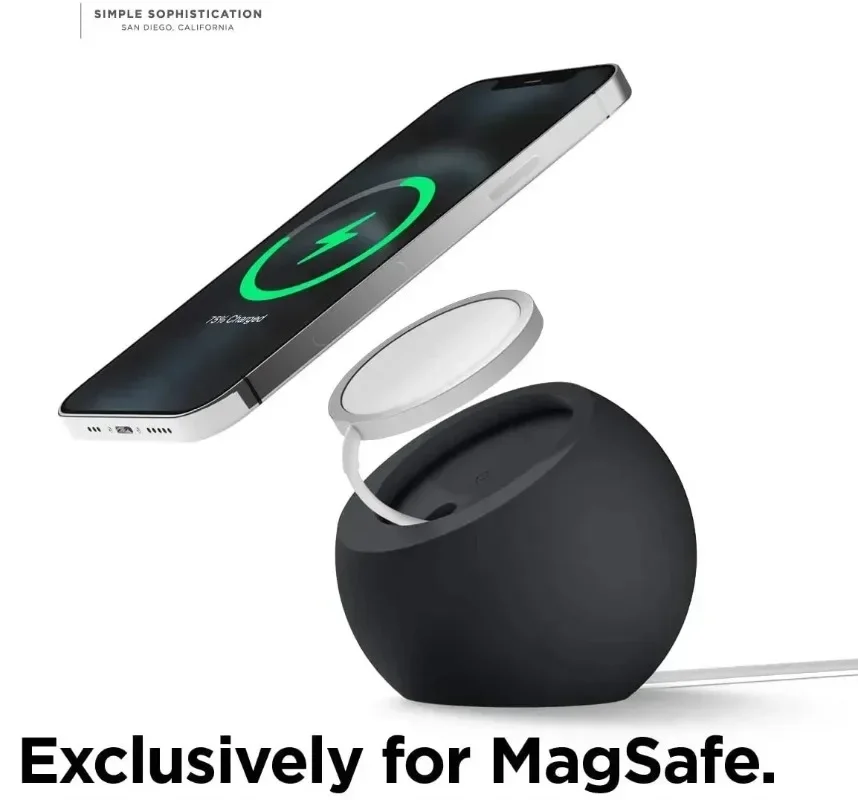 Magnetic Wireless Charging Des - Desk Setup Apple reseña y precio