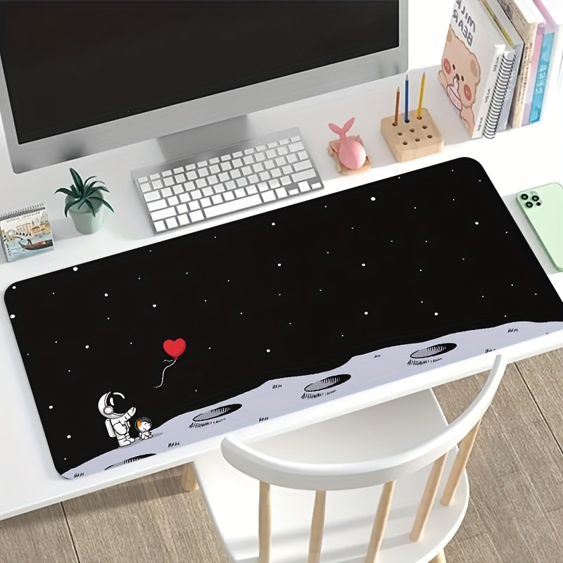Astronaut Moon Space Oversized - Desk Setup Pc And Laptop reseña y precio