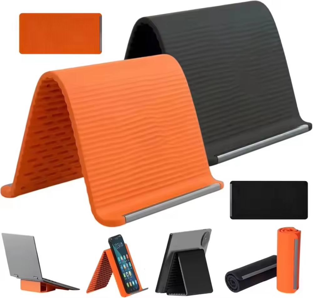 Portable Foldable Silicone Pho - Desk Setup Apple reseña y precio