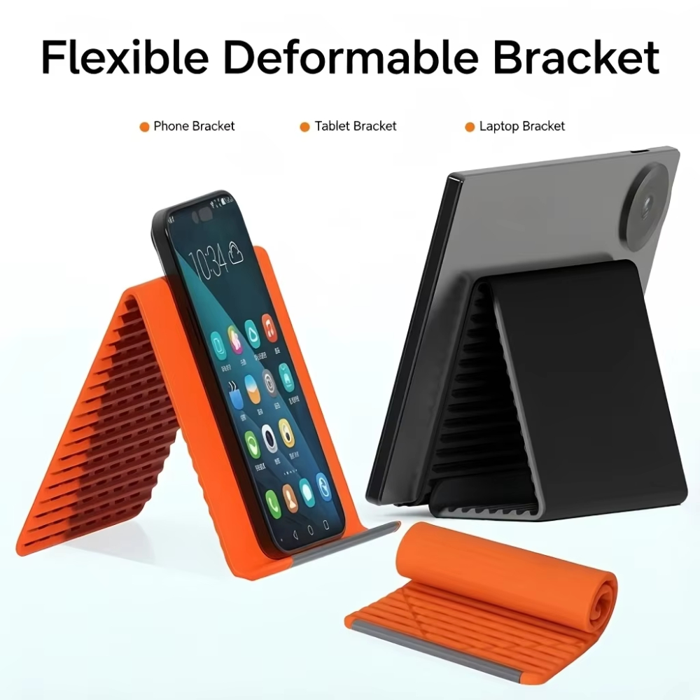 Portable Foldable Silicone Pho - Desk Setup Apple reseña y precio