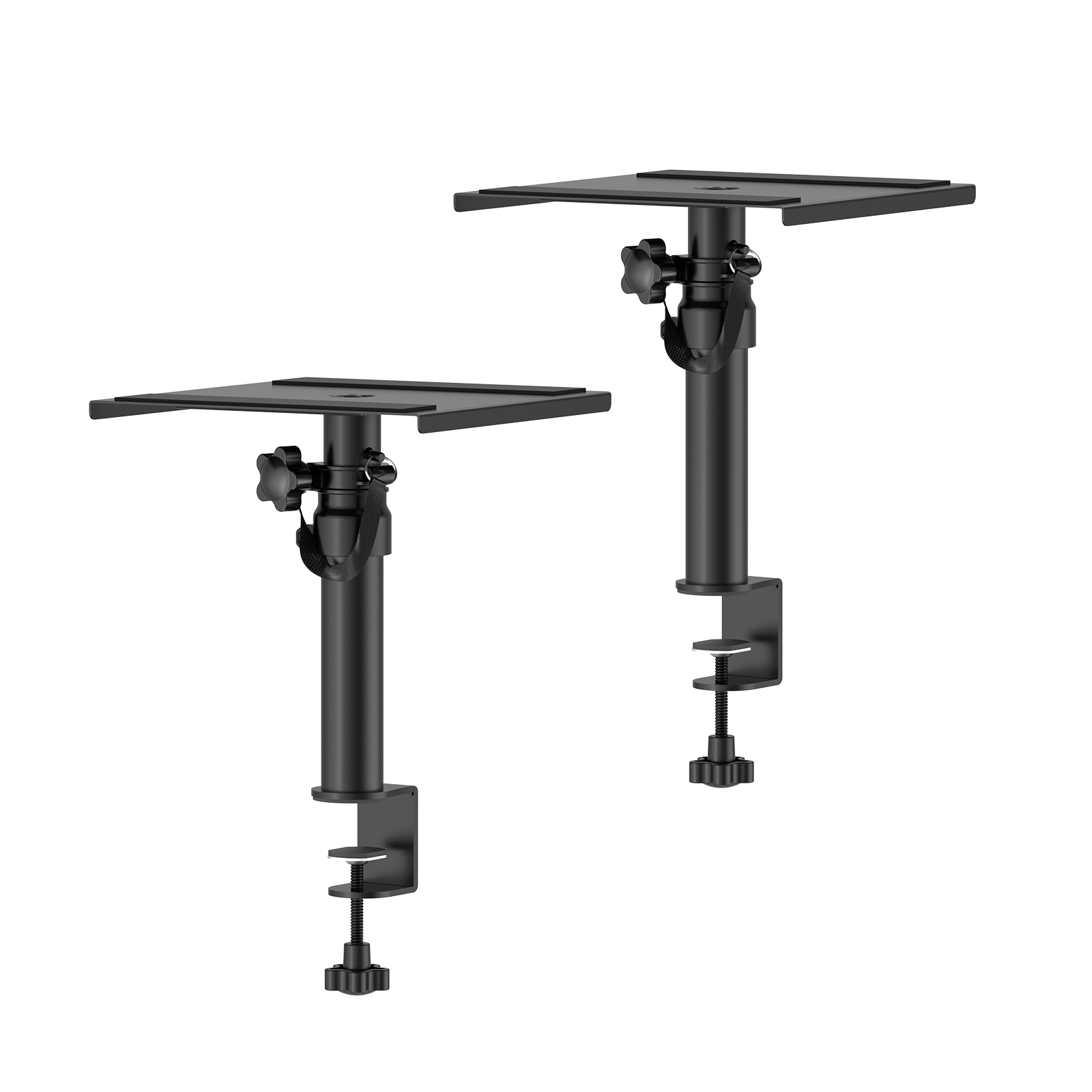 Set of 2 Desktop Clamp Speaker - Desk Setup With 2 Monitors reseña y precio