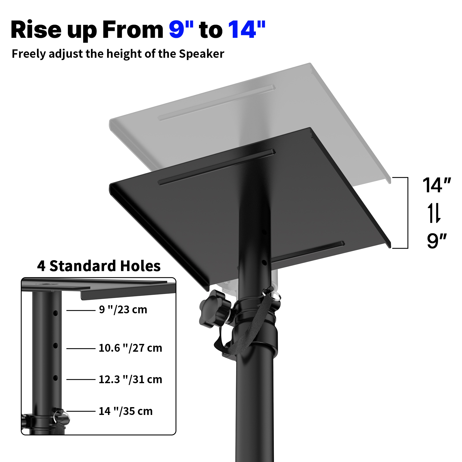 Set of 2 Desktop Clamp Speaker - Desk Setup With 2 Monitors reseña y precio