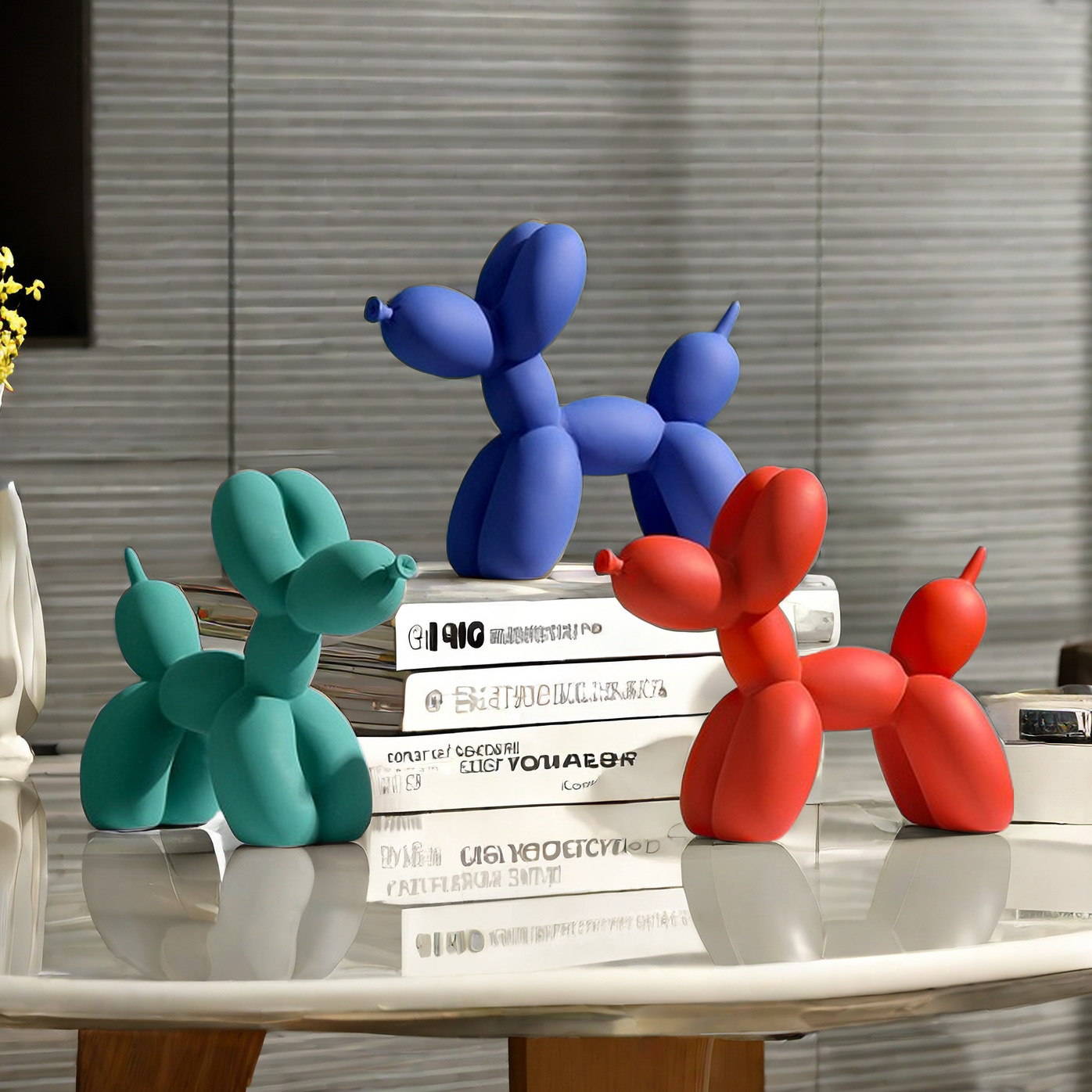 Lovely Color Resin Balloon Dog - Desk Setup Kit reseña y precio