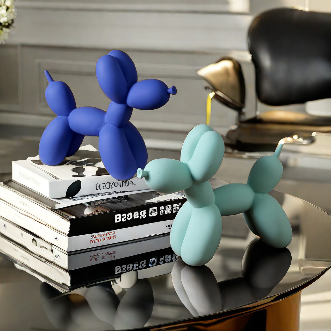 Lovely Color Resin Balloon Dog - Desk Setup Kit reseña y precio