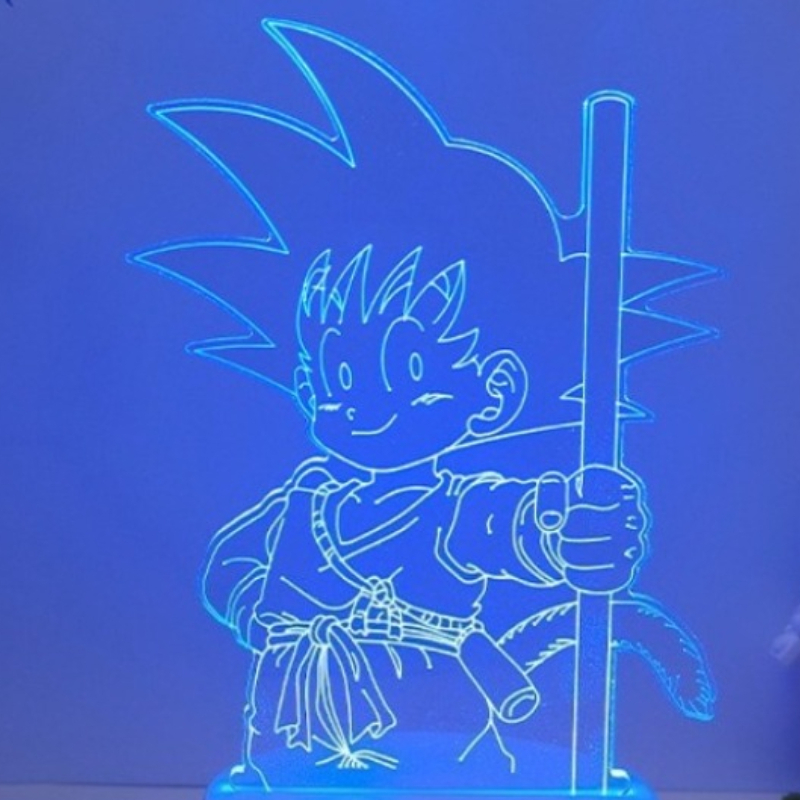 New Dragon Ball Son Goku anime - Desk Setup Lighting reseña y precio