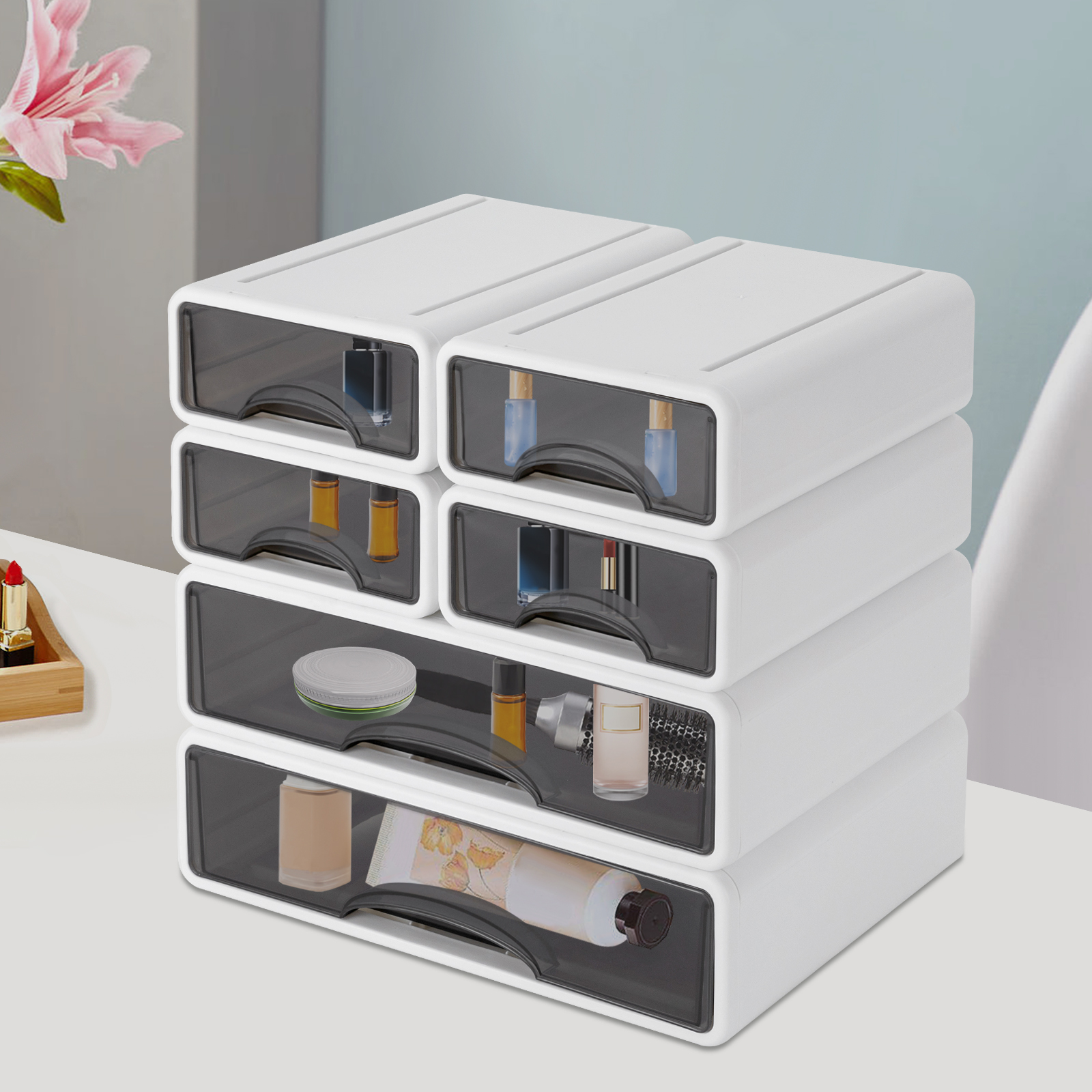 PP Rectangular Desktop Storage - Desk Drawer Unit reseña y precio