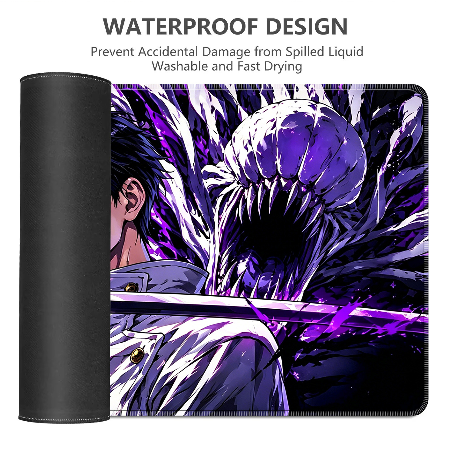 HD Anime Purple Mouse Pads Yut - Desk Setup Rug reseña y precio