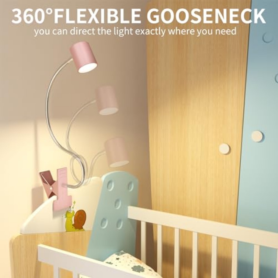 Desk Lamp, USB Clip On Light w - Led Desk Light Usb reseña y precio