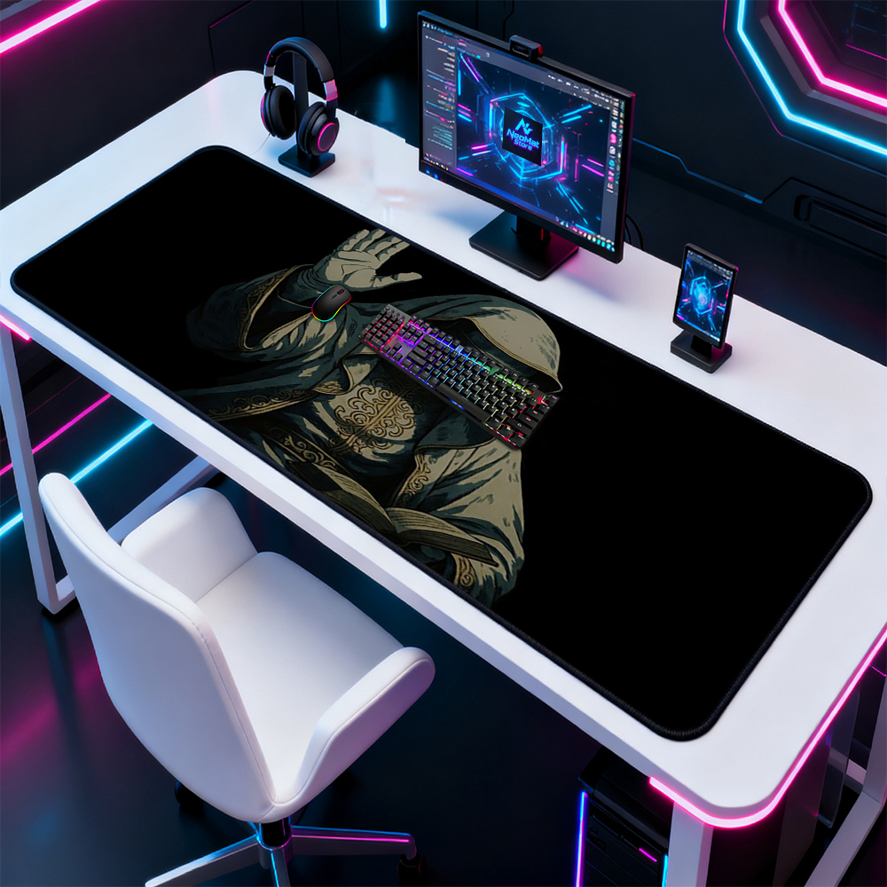 Gothic Desk Pad Table Mat Figu - Desk Setup Dark reseña y precio