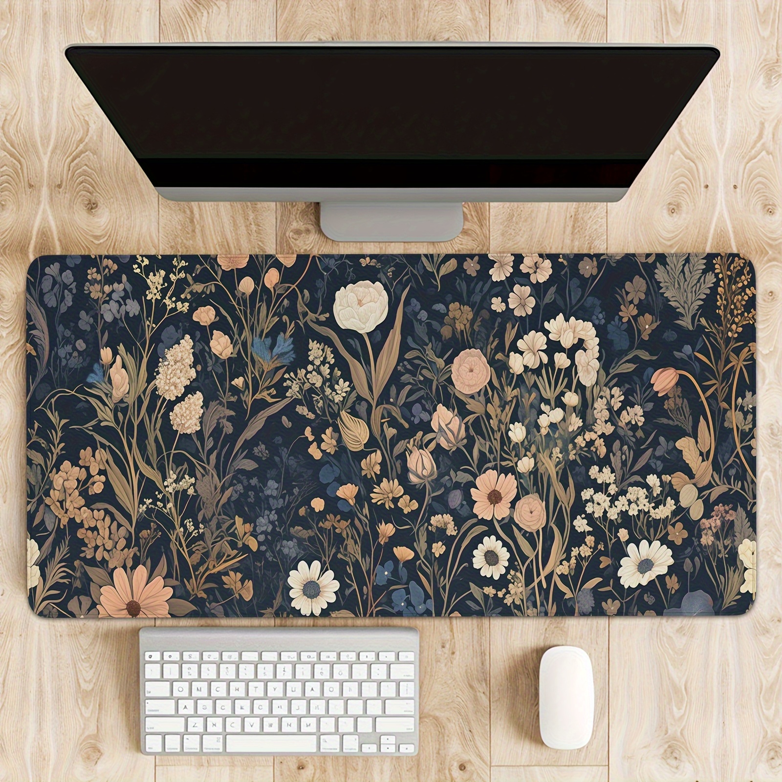 1pc Dark Botanical Rubber Gami - Desk Setup Dark reseña y precio