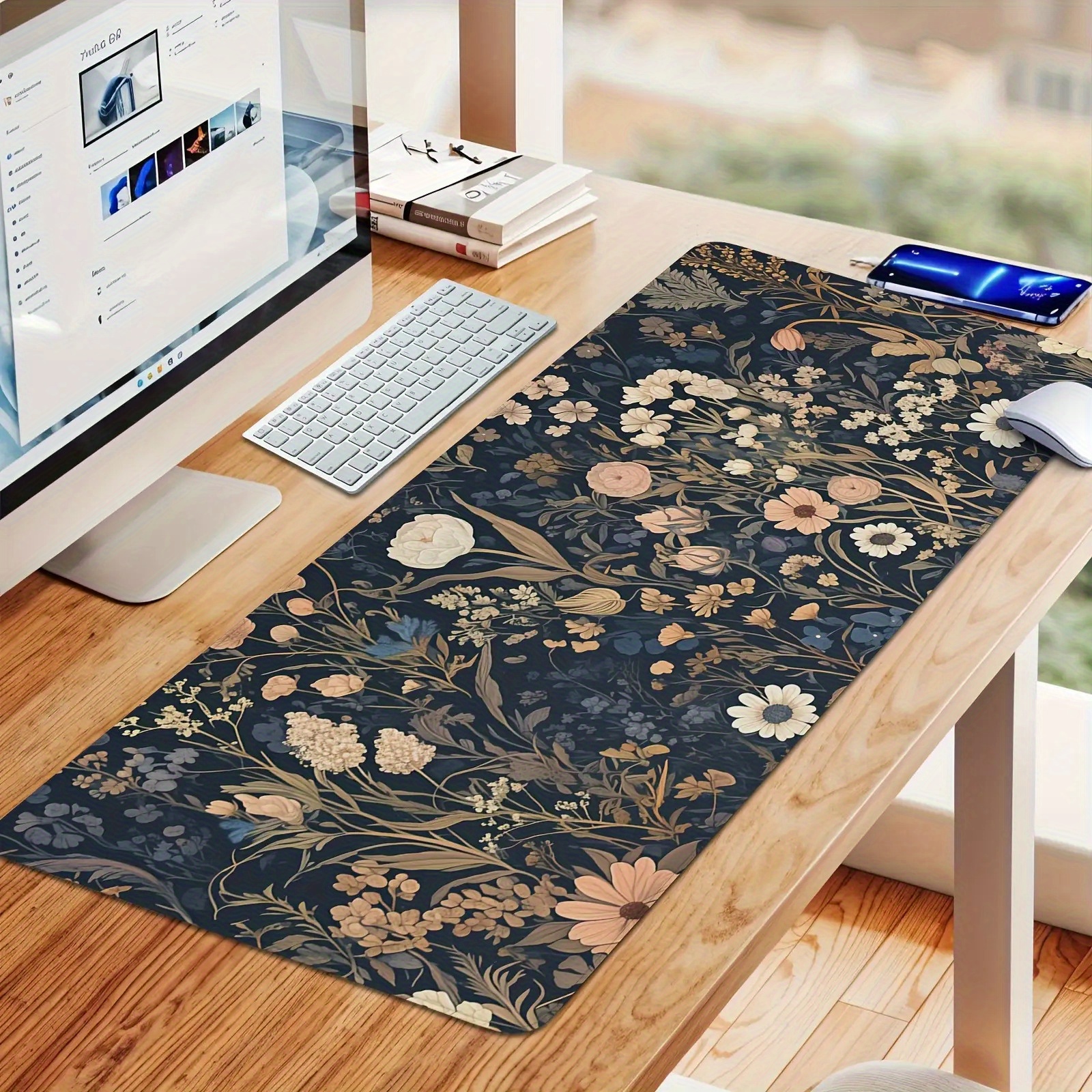 1pc Dark Botanical Rubber Gami - Desk Setup Dark reseña y precio