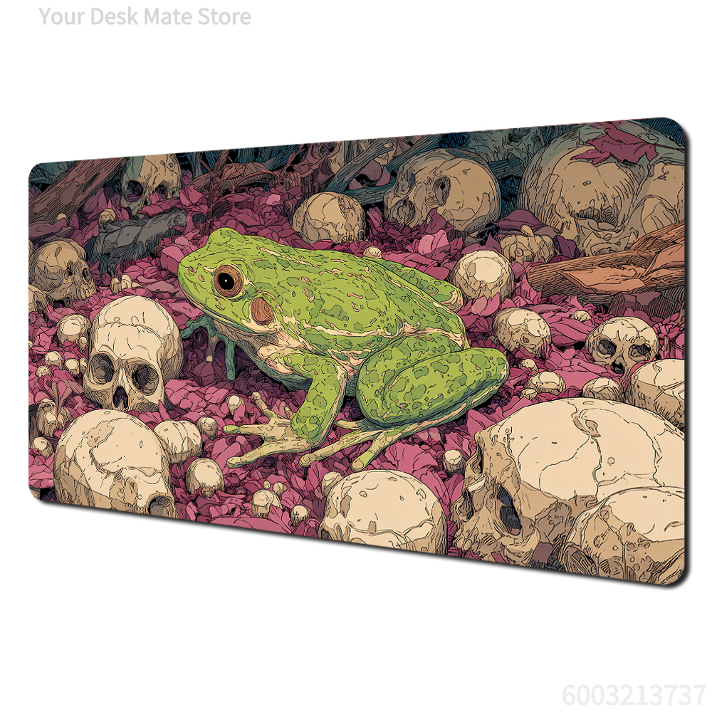 Dark Fantasy Frog Skulls Pink  - Desk Setup Dark reseña y precio