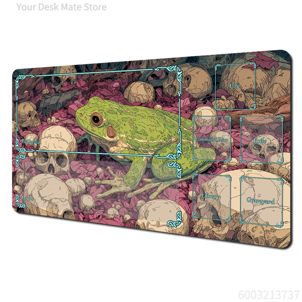 Dark Fantasy Frog Skulls Pink  - Desk Setup Dark reseña y precio