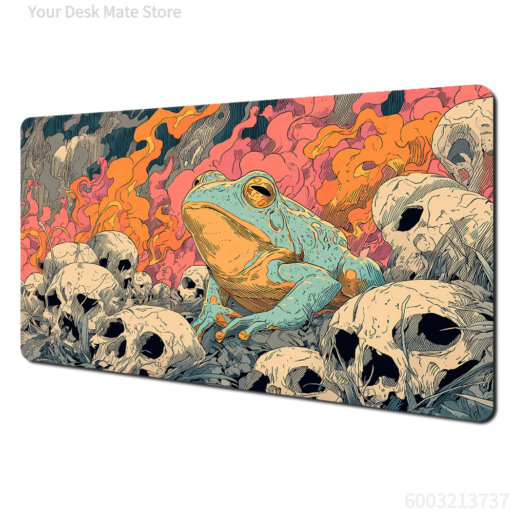 Dark Fantasy Frog Skulls Pink  - Desk Setup Dark reseña y precio