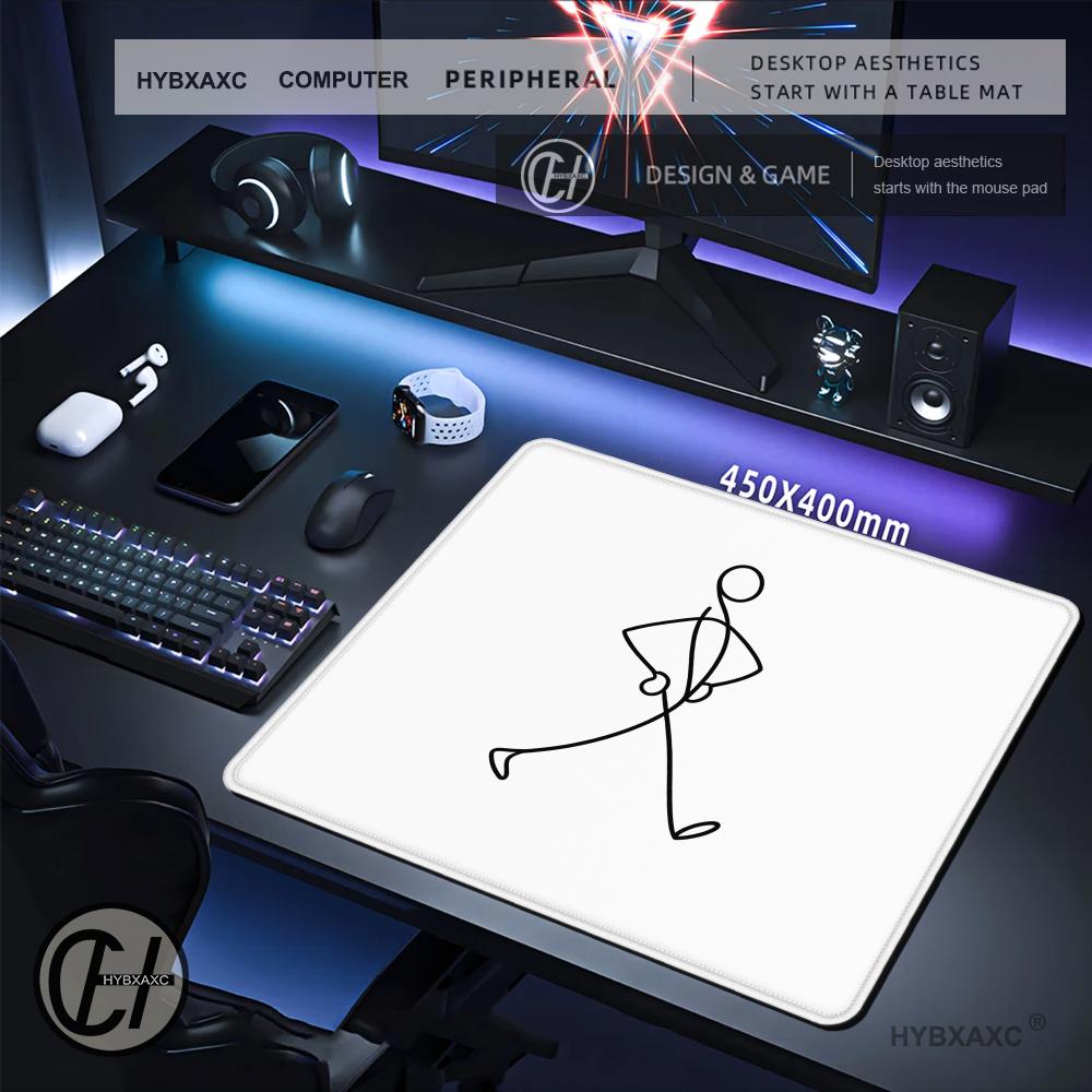 HYBXAXC  Stick Figure Gaming M - Desk Setup Minimal reseña y precio