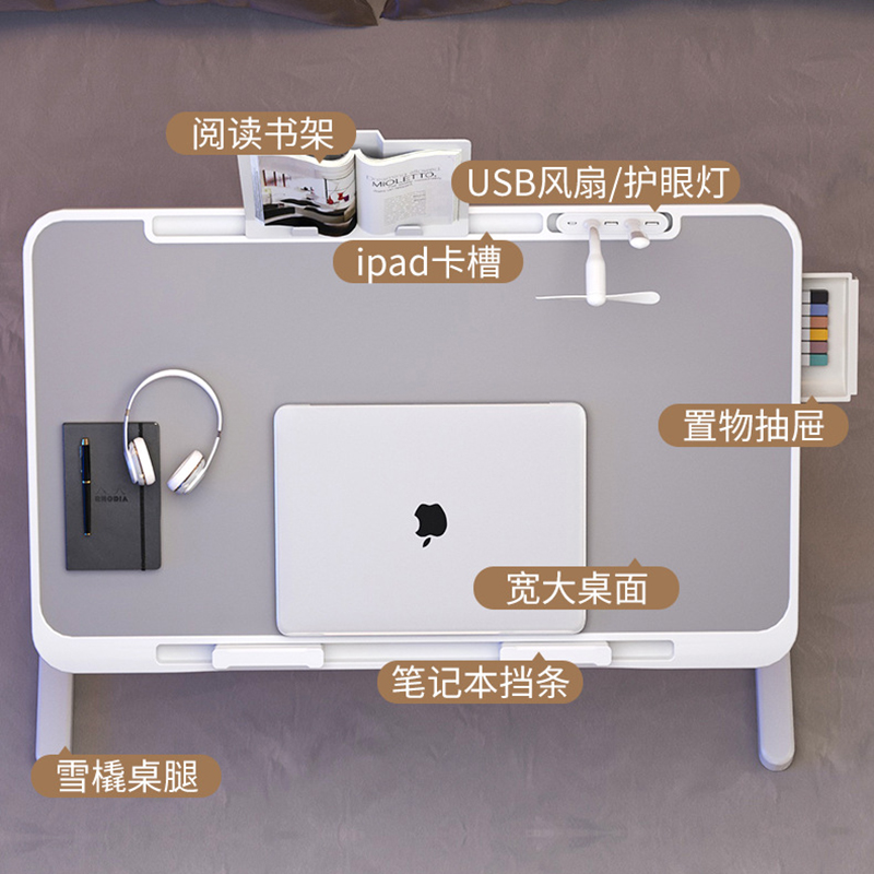 Over Bed Table Desk Tables for - Desk Setup Pc And Laptop reseña y precio