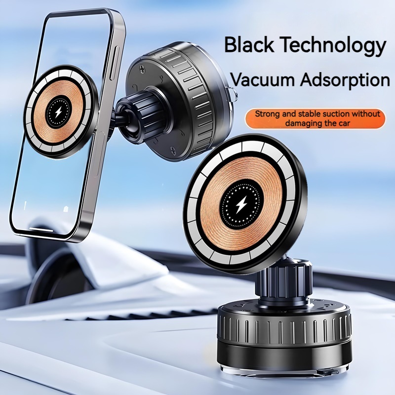 15W Magnetic Car Wireless Char - Desk Setup Apple reseña y precio