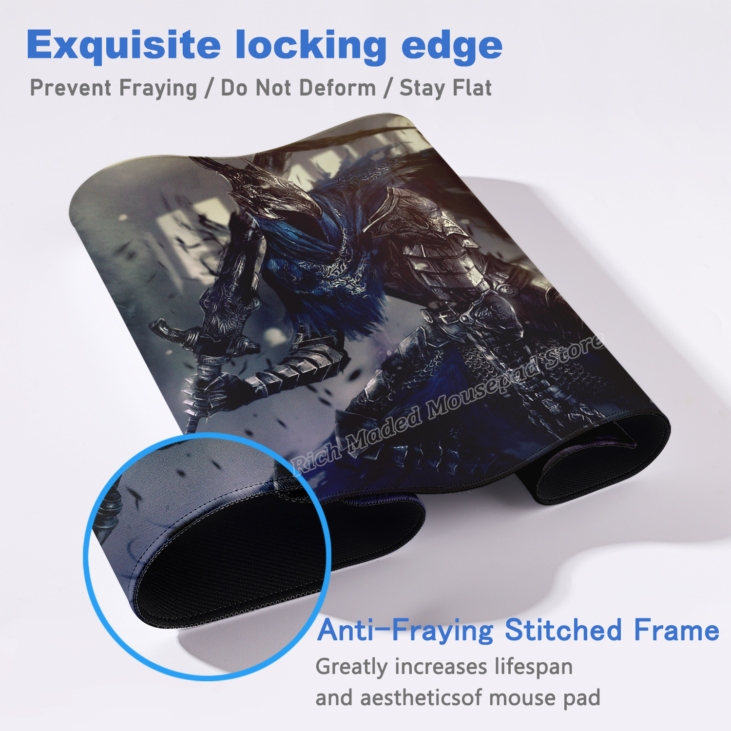 Gamer Large Mouse Pad Dark Sou - Desk Setup Dark reseña y precio