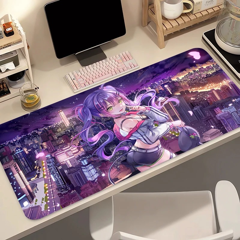 Large Waifu 90x40cm Dark Angel - Desk Setup Dark reseña y precio