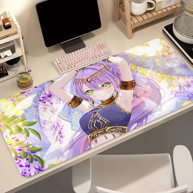 Large Waifu 90x40cm Dark Angel - Desk Setup Dark reseña y precio